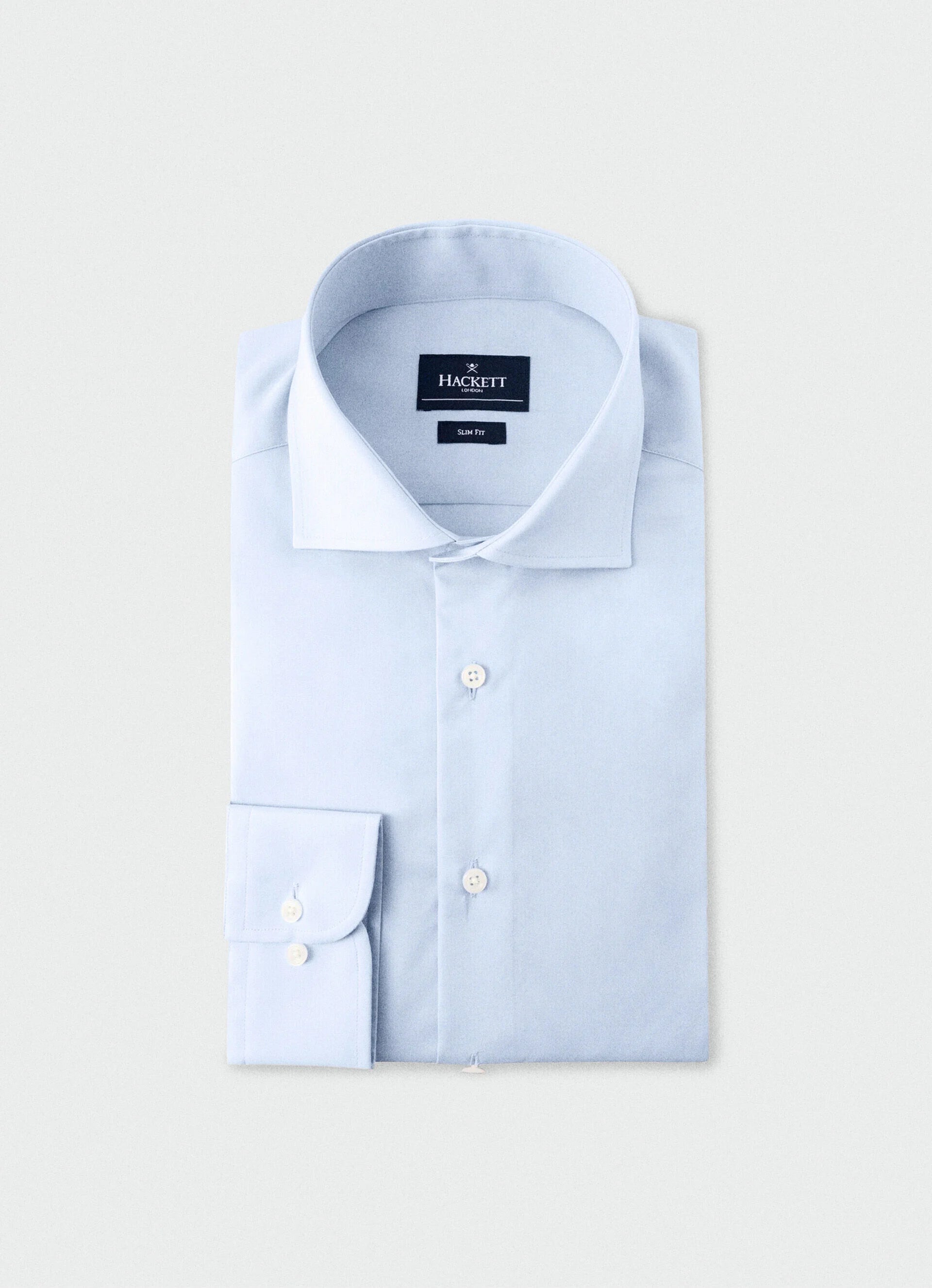 Tailored Fit Formal Poplin Shirt