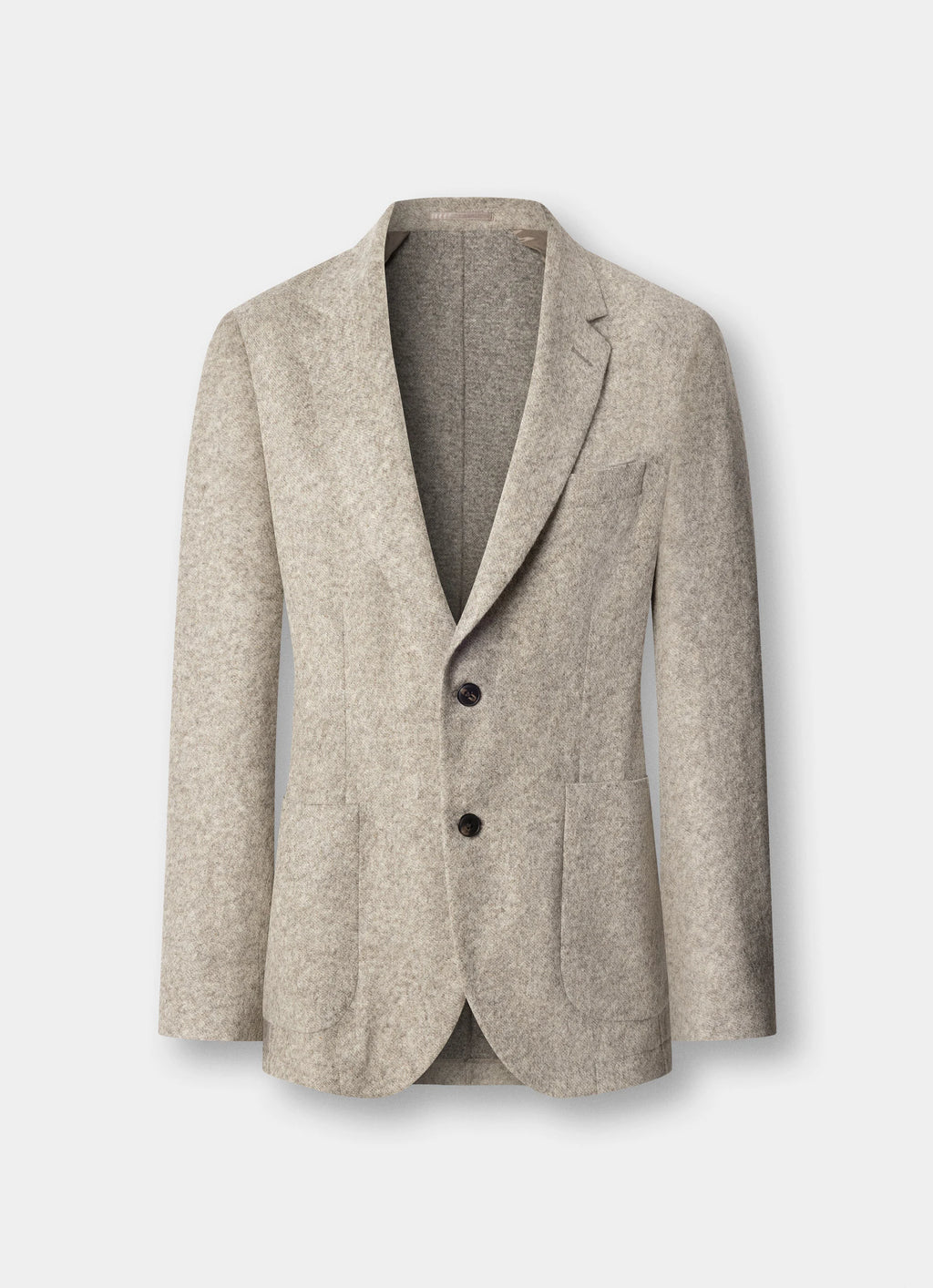 cotton lightweight knit blazer