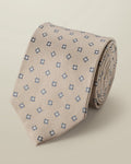 Silk Patterned Tie – Ivory  Zoom  details about product: Silk Patterned Tie – Ivory